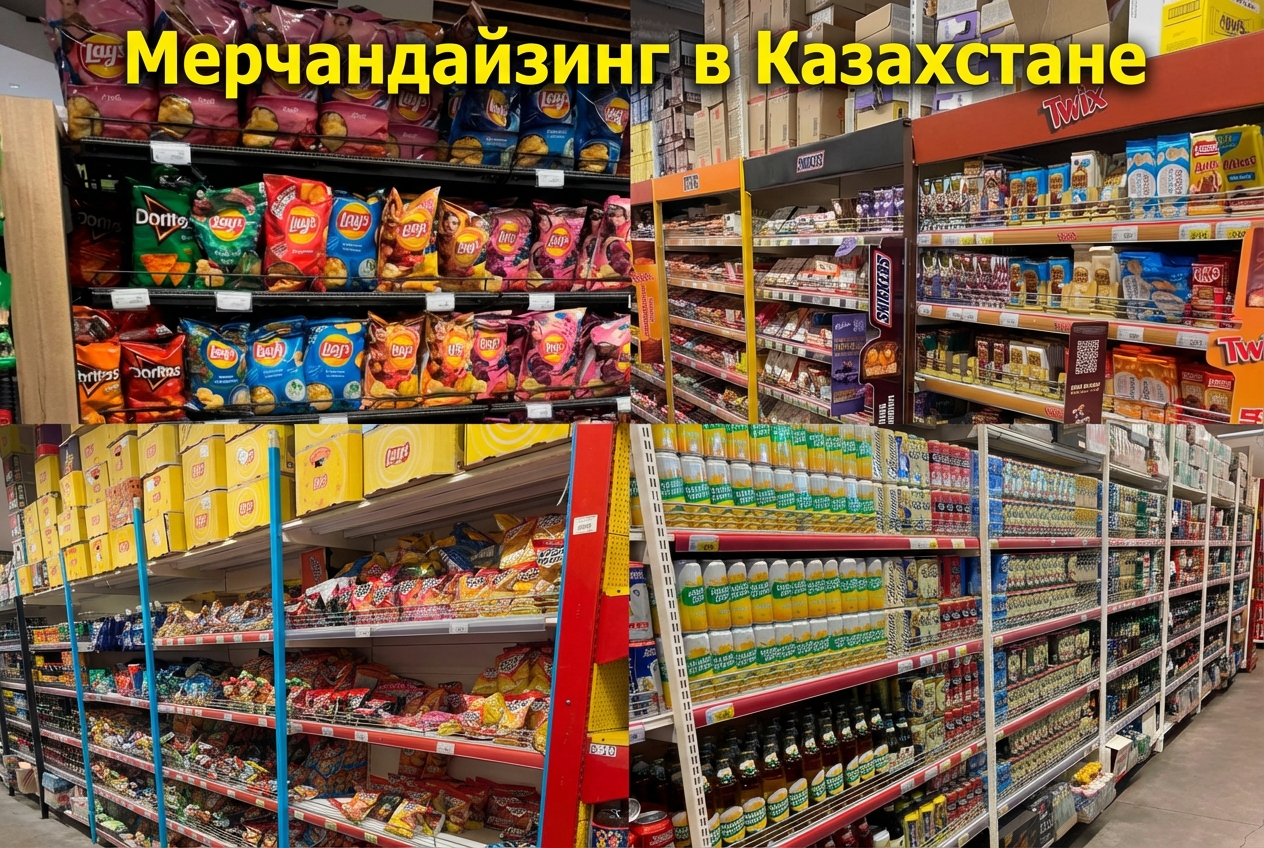 Мерчандайзинг в Казахстане: кто держится, кто проседает, а кто выживет?